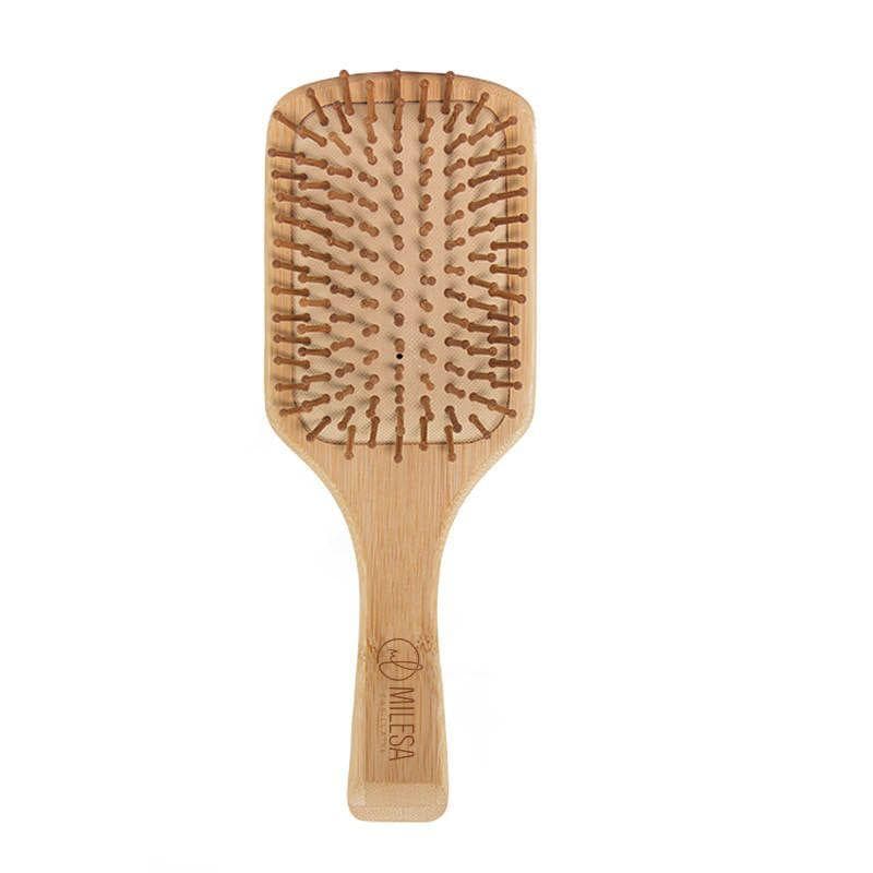 Brosse Plate Coiffante en Bambou MILE Wood