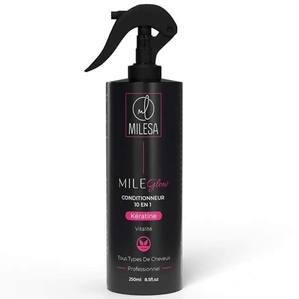 Spray 10 en 1 MILE Glow à la Kératine