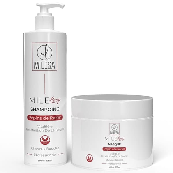 Duo MILE Loop Shampoing et Masque aux Pépins de Raisins